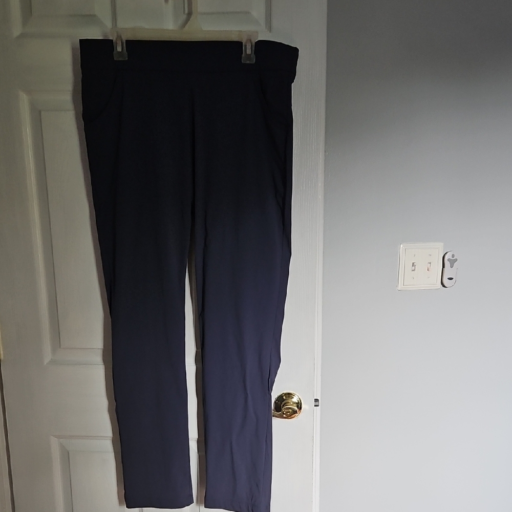 Columbia Blue Track Pants for Active Comfort